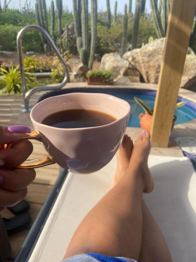 Cozy Studio With Private Spa Oranjestad Exterior foto